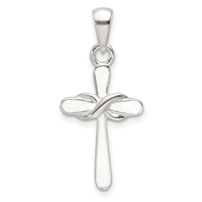 Sterling silver infinity pendant