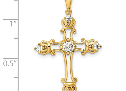 SS/Gold Plated Pendants Style QC11419 - Classique Jewelry Inc.