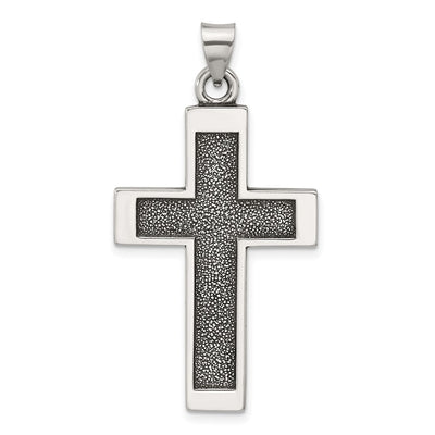 Sterling silver cross pendant