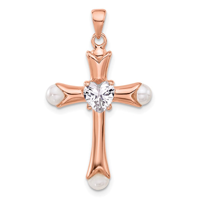 Sterling Silver Pendants Style QC11437 - Classique Jewelry Inc.