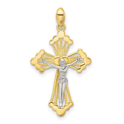 Sterling silver crucifix pendant