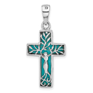 Sterling Silver Pendants Style QC11459 - Classique Jewelry Inc.