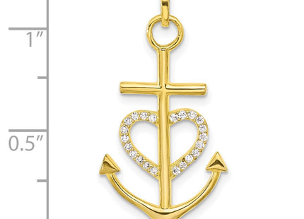 Sterling Silver Pendants Style QC11463GP - Classique Jewelry Inc.