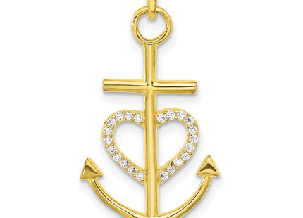 Sterling Silver Pendants Style QC11463GP - Classique Jewelry Inc.