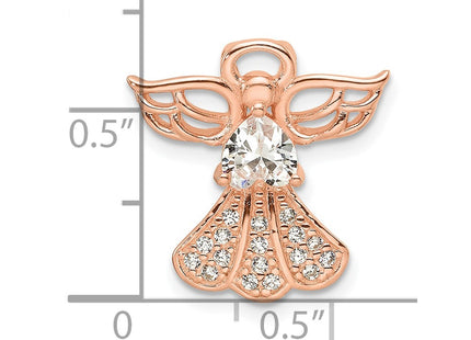 SS/Rose Plated Pendants Style QC11472RP - Classique Jewelry Inc.