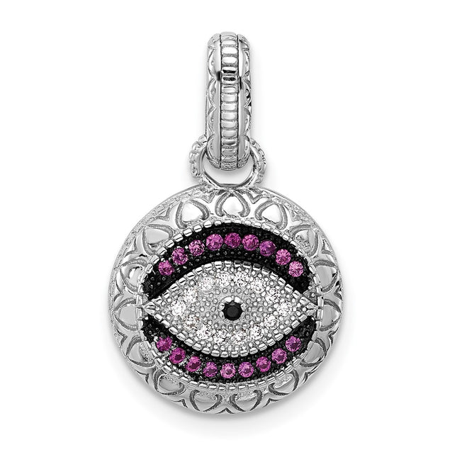 Sterling Silver Pendants Style QC11481 - Classique Jewelry Inc.