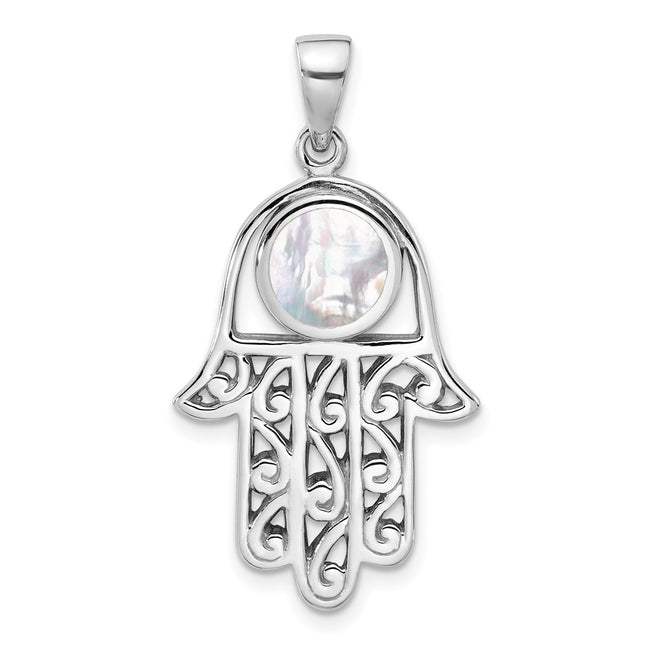 Sterling Silver Pendants Style QC11486 - Classique Jewelry Inc.