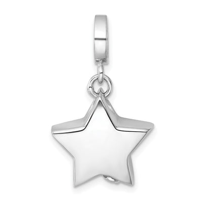 Sterling silver star pendant
