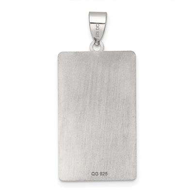 Sterling Silver Strength Tarot Card Pendant