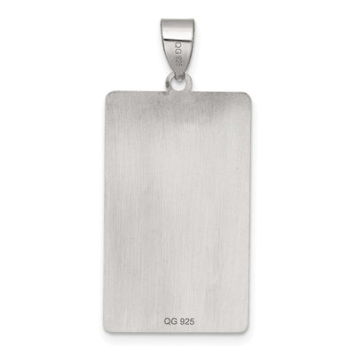 Sterling Silver The Hanged Man Tarot Card Pendant