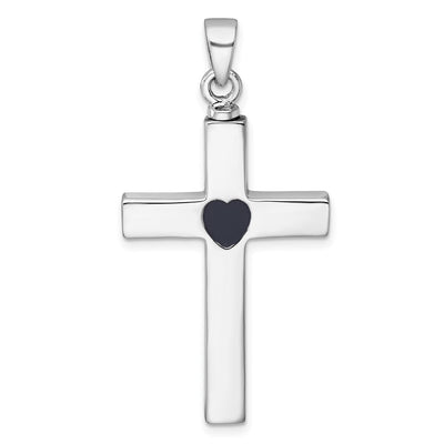 Sterling silver cross pendant