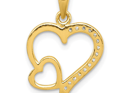 Sterling Silver Pendants Style QC11548GP - Classique Jewelry Inc.