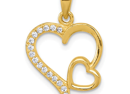 Sterling Silver Pendants Style QC11548GP - Classique Jewelry Inc.