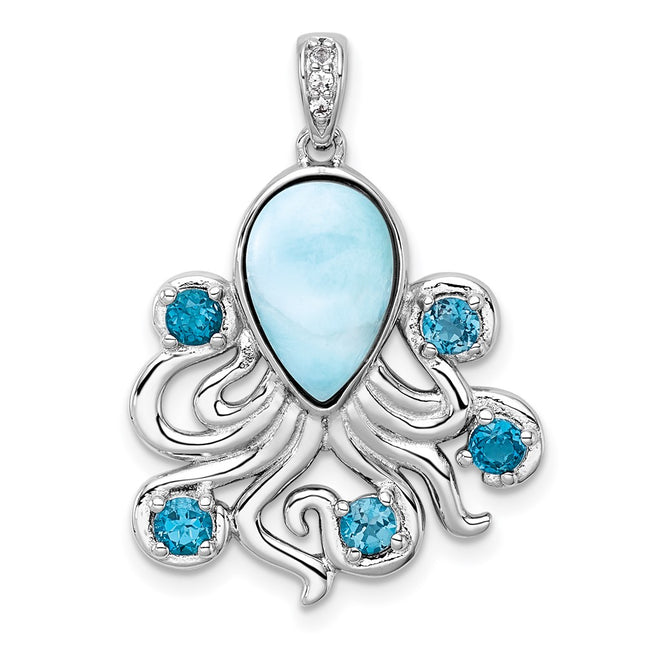 Sterling Silver Pendants Style QC11585 - Classique Jewelry Inc.