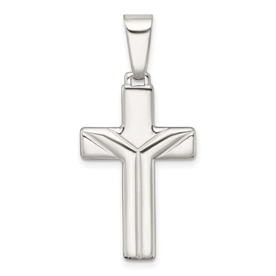 Sterling silver cross pendant