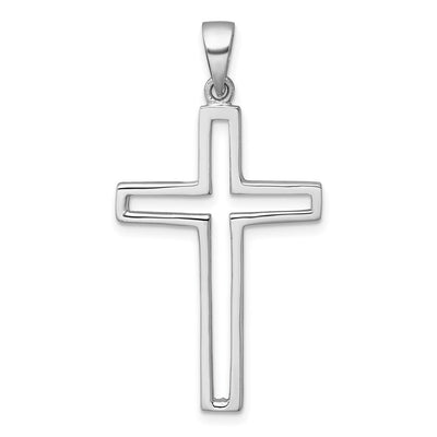 Sterling silver cross pendant