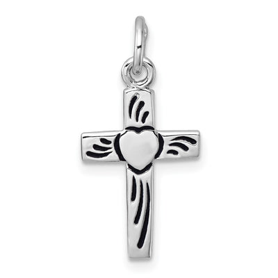 Sterling silver cross pendant