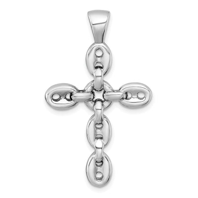 Sterling silver anchor pendant