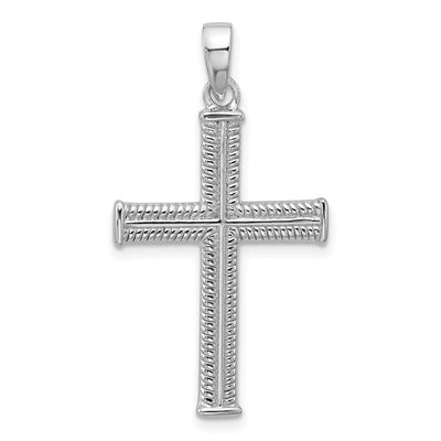 Sterling silver cross pendant