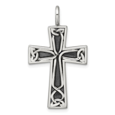 Sterling silver cross pendant