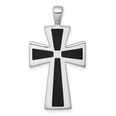 Sterling silver cross pendant