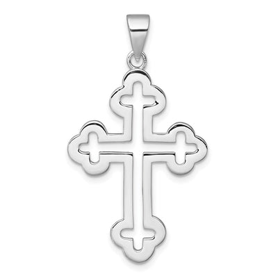 Sterling silver cross pendant