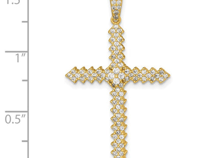 Sterling Silver Pendants Style QC11642GP - Classique Jewelry Inc.