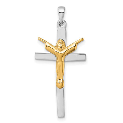 Sterling silver crucifix pendant