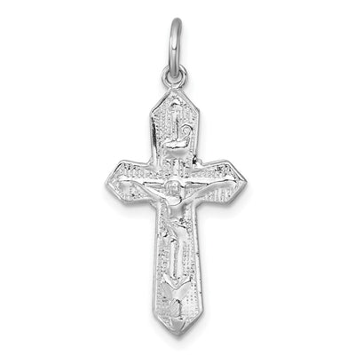 Sterling silver crucifix pendant