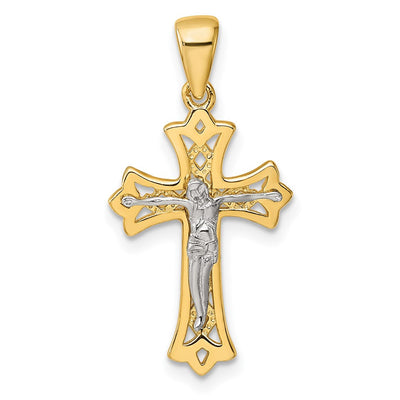 Sterling silver crucifix pendant