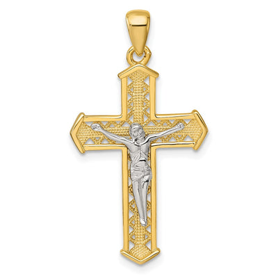 Sterling silver crucifix pendant