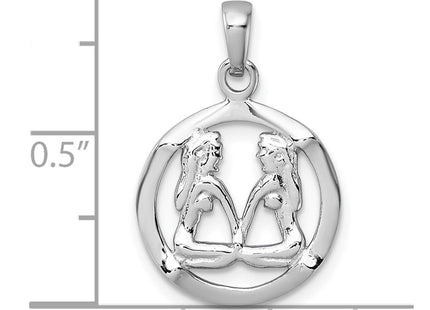 Sterling Silver Pendants Style QC11662 - Classique Jewelry Inc.