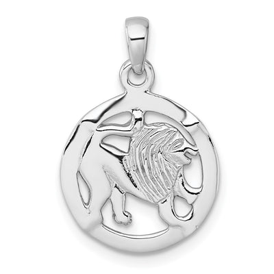 Sterling silver zodiac pendant