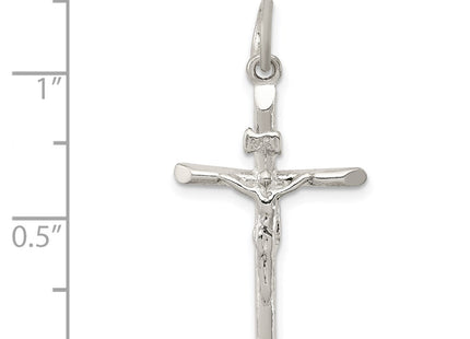 Sterling silver crucifix pendant, further view