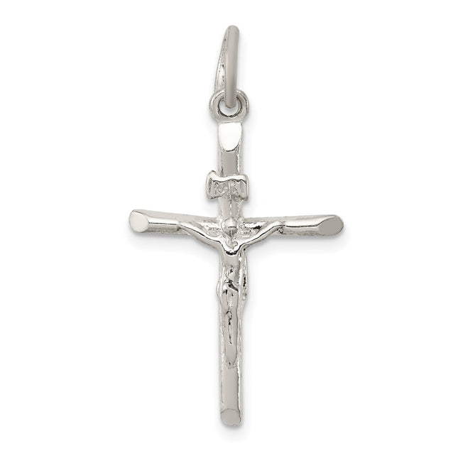 Sterling silver crucifix pendant