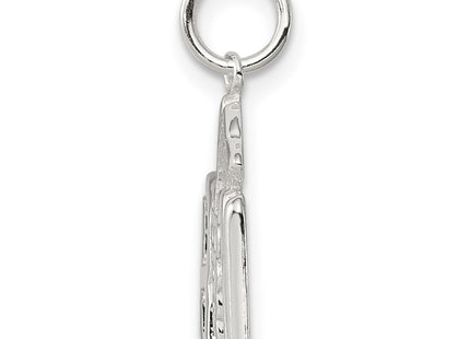 Sterling silver charm, alternate view
