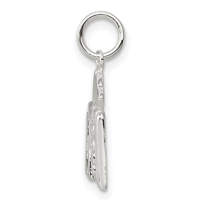 Sterling Silver Nurse Symbol Charm, 16 x 16mm