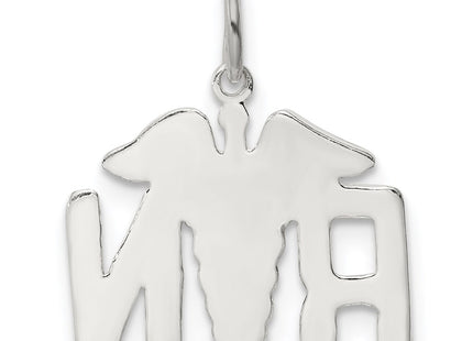 Sterling silver charm, further view