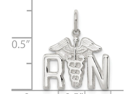 Sterling silver charm, another view