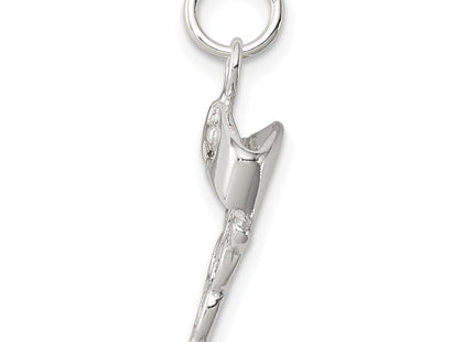 Sterling Silver Nurse Symbol Charm (Style QC145)