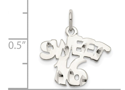 Sterling silver charm, further view