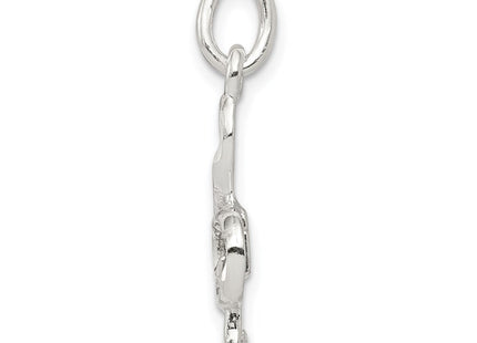 Sterling Silver Treble Clef Charm (Style QC1617)