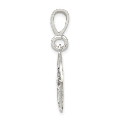 Sterling Silver Music Staff Charm