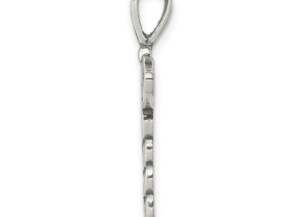 Sterling Silver Caduceus Charm (Style QC1634)