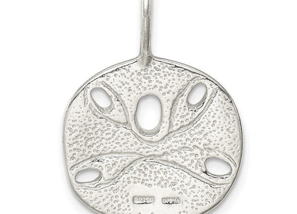 Sterling Silver Sand Dollar Charm (Style QC1646)