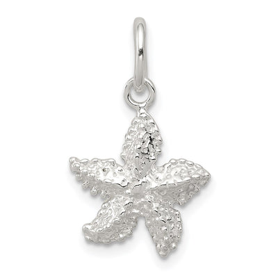 Sterling silver starfish charm