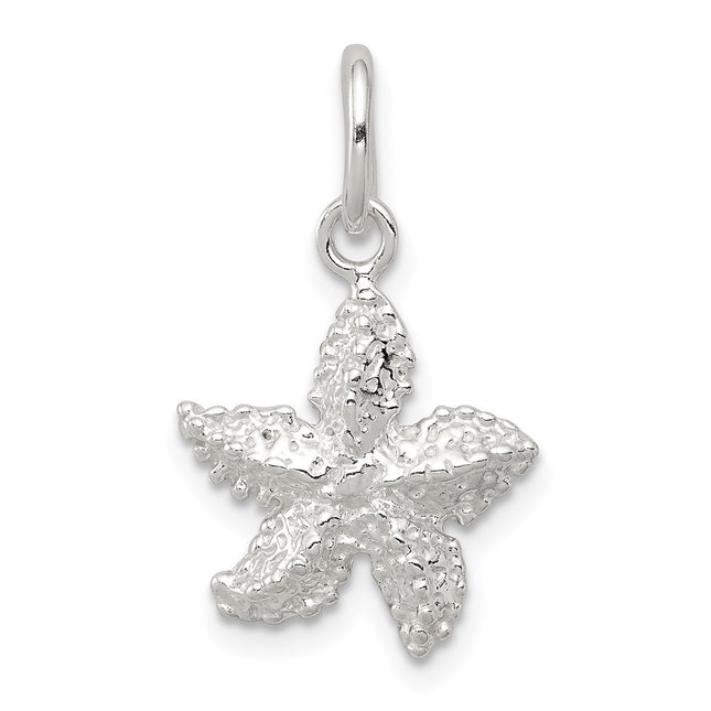 Sterling silver starfish charm