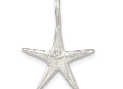 Sterling Silver Starfish Charm (Style QC1656)