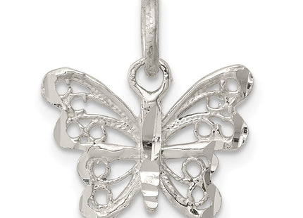 Sterling silver butterfly charm