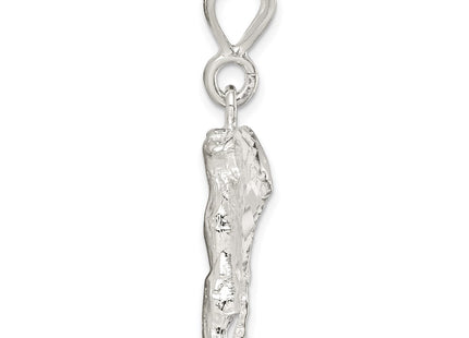 Sterling silver pendant, alternate view